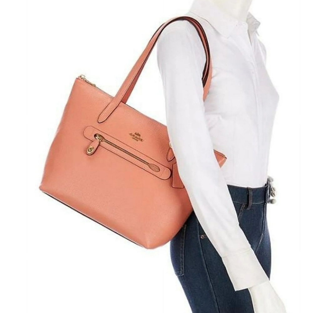 Coach Pink Taylor Tote - Picture 8 of 10